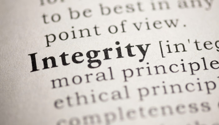 Don’t Give It Away…Why Your Integrity Defines You