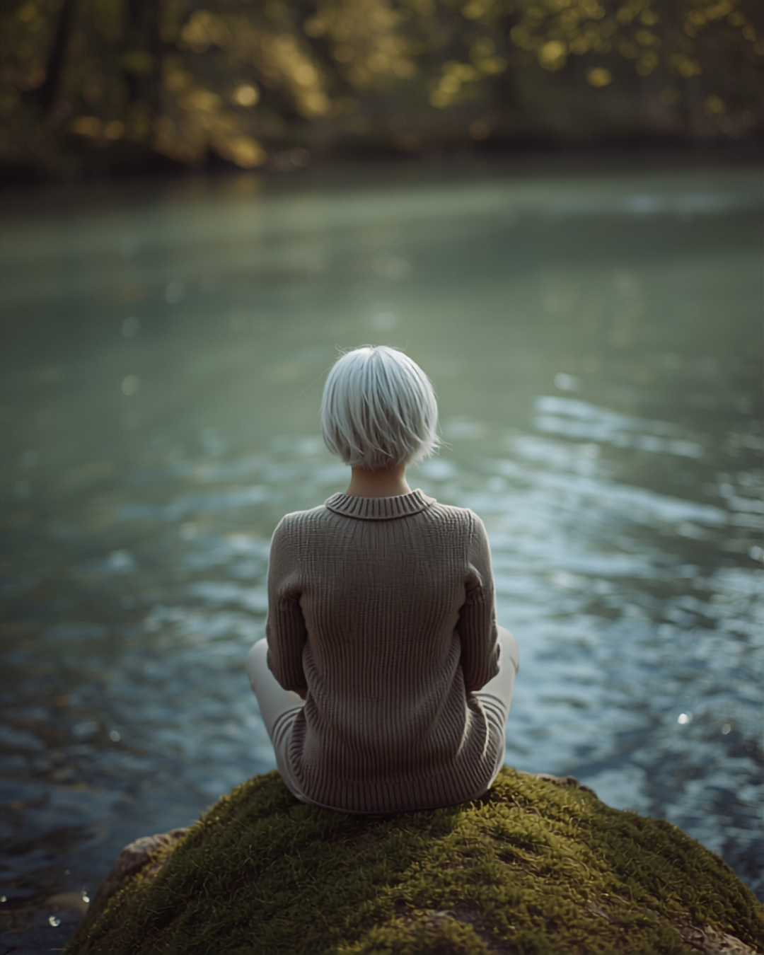 Thoughtful Woman by Riverbank 10 Signs You’re Building a Healthier Relationship with Yourself